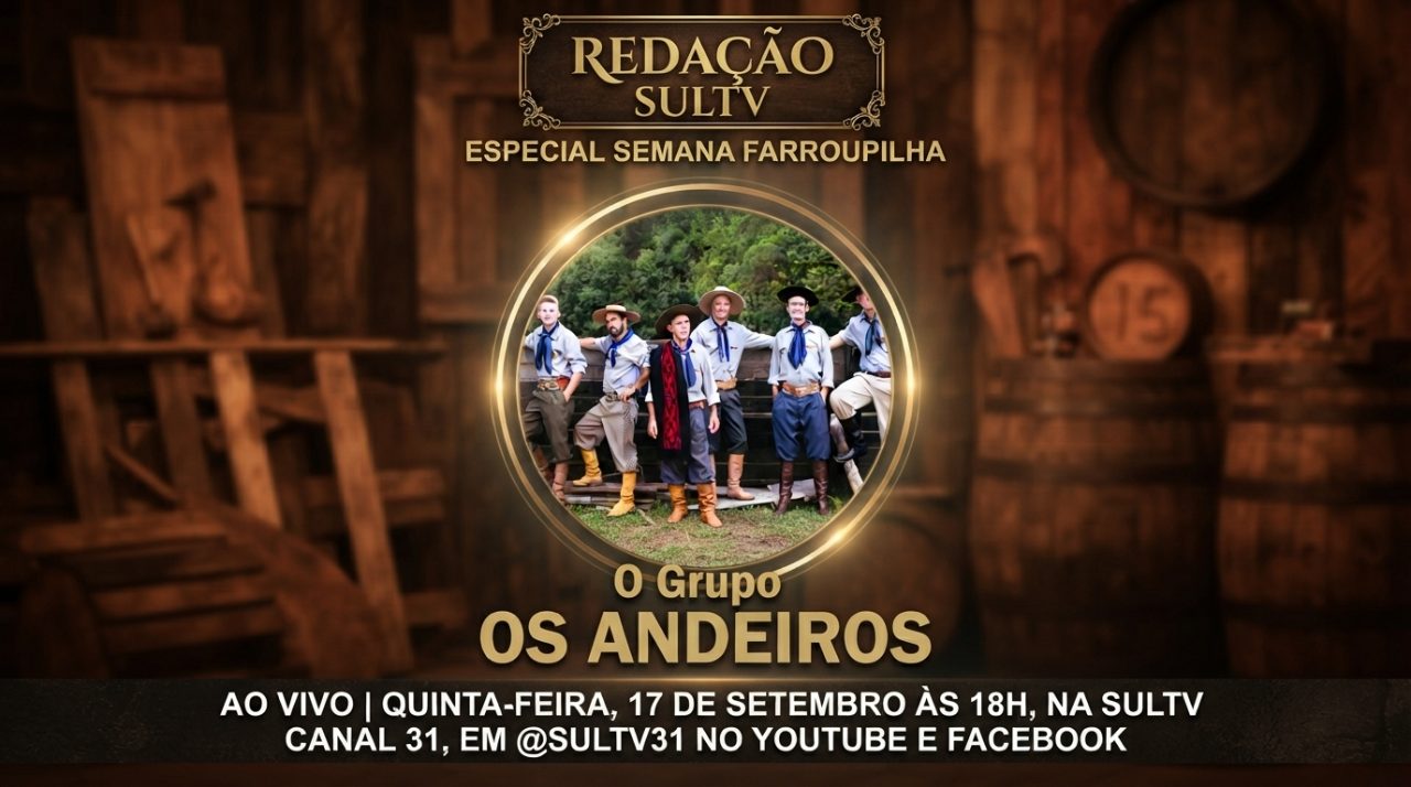 Edição especial da Semana Farroupilha recebe Os Andeiros e o CTG Rodeio da Tradição, em Camaquã