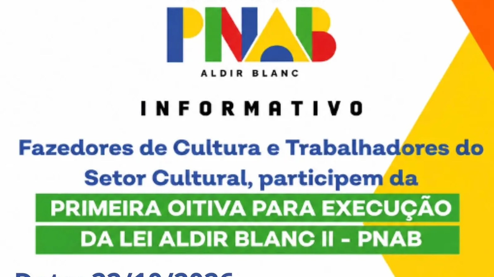 Auditório Municipal de Sertão Santana, local da oitiva pública da Lei Aldir Blanc
