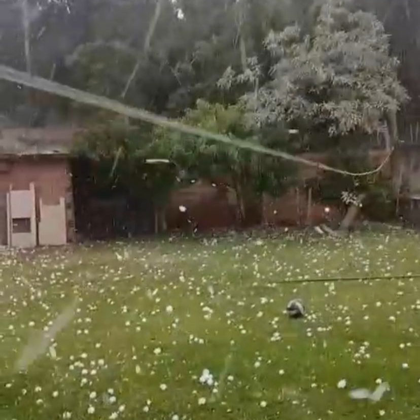 Temporal de granizo causa destruição em Erechim e atinge outras cidades do Alto Uruguai