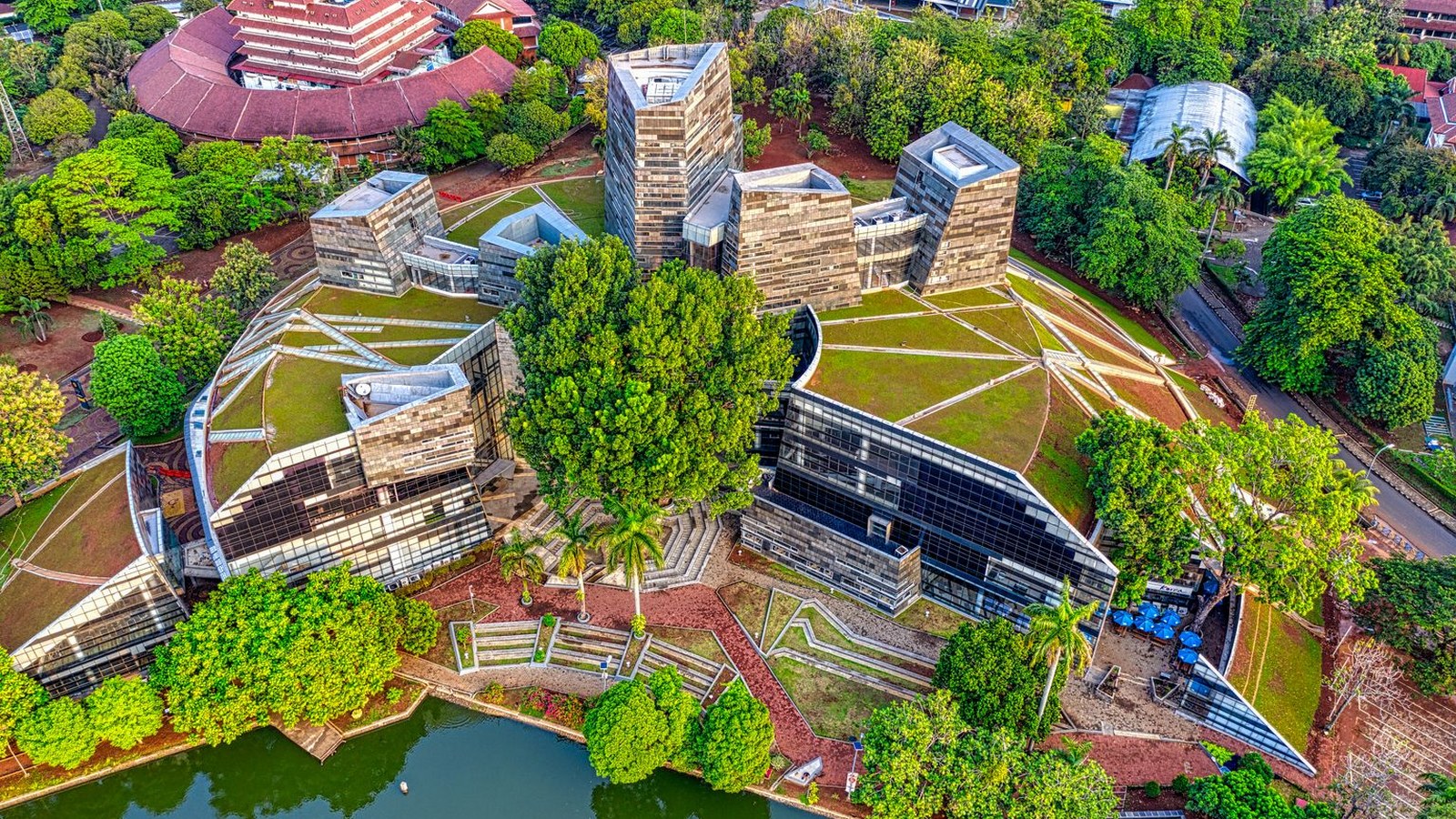 Campus da UFSM, em Santa Maria: universidade é a 2ª federal mais sustentável do RS.