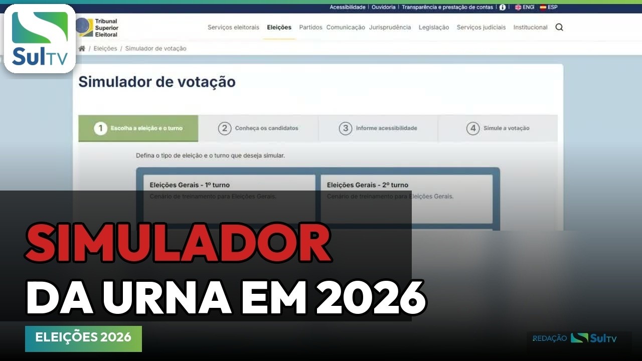 Urna eletrônica 2026 terá duplo voto para senador; Cartório Eleitoral explica mudanças