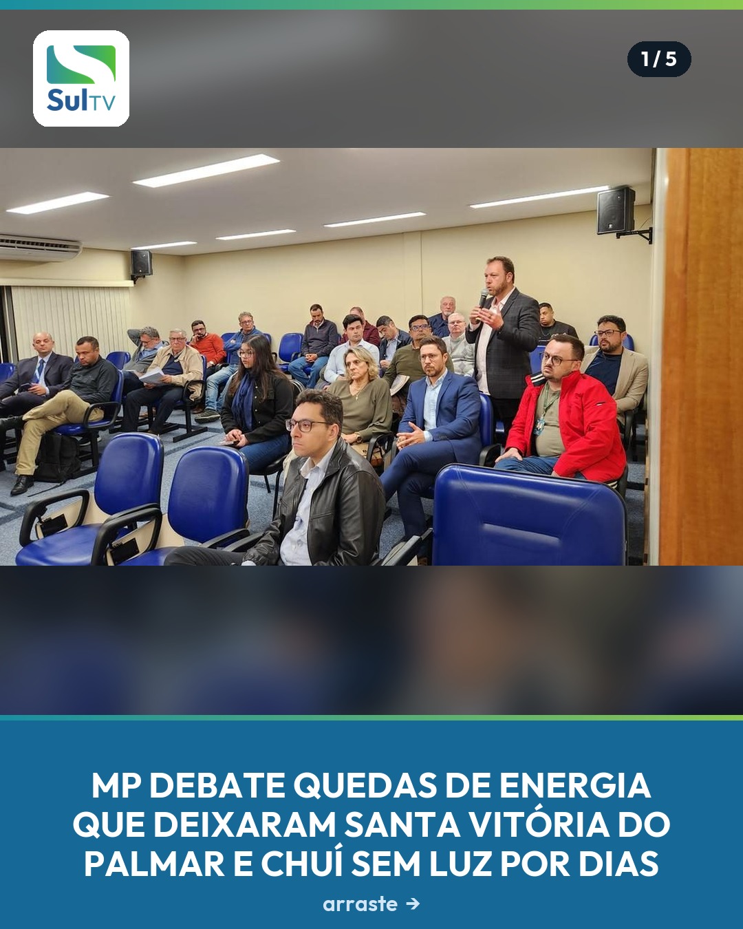 Audiência pública reuniu concessionárias, poder público e comunidade para buscar soluções às interrupções no extremo sul