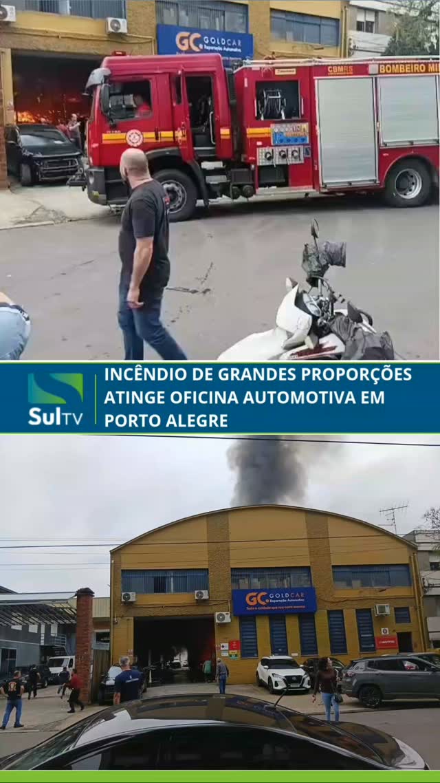 Um incêndio de grandes proporções atingiu uma oficina automotiva na tarde desta sexta-feira (9), na Rua Augusto Severo,…