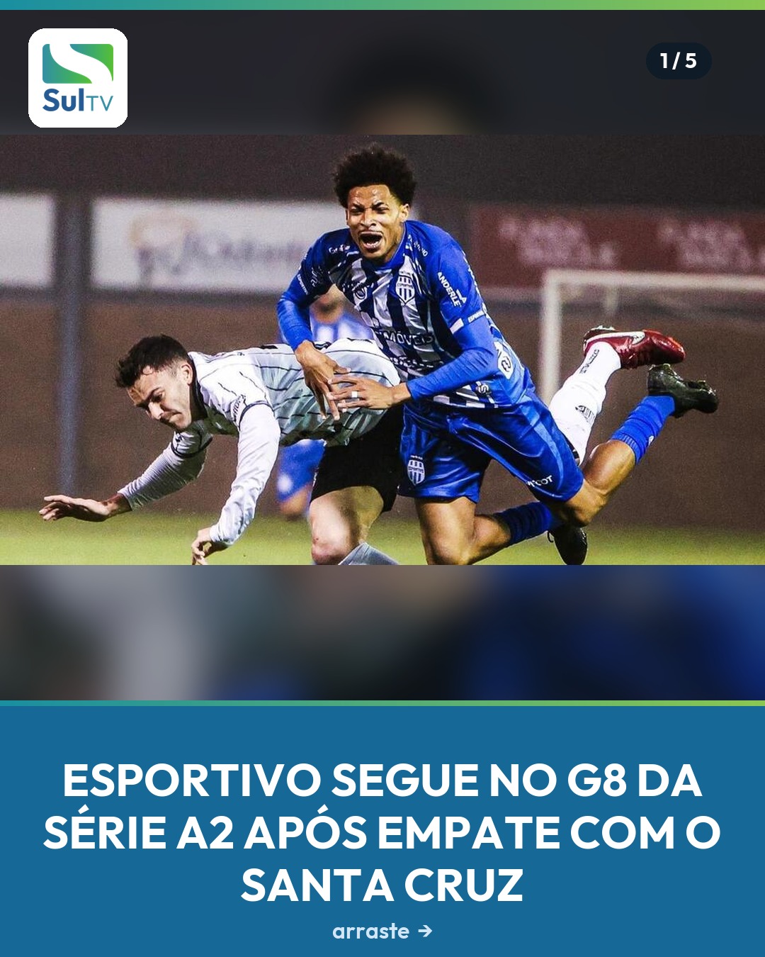 Empate mantém o Esportivo no G8!