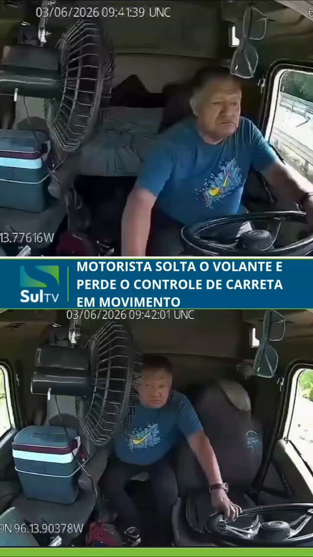 Uma situação de alto risco envolvendo o motorista de uma carreta chamou atenção. Segundo as informações divulgadas, o c…