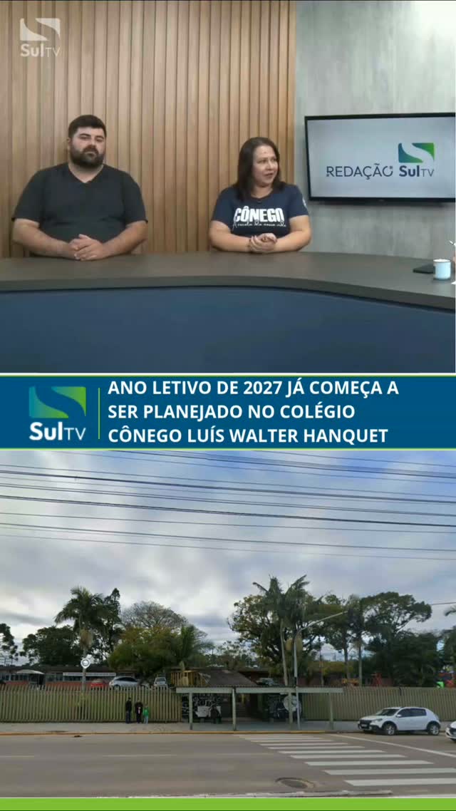 A organização para o ano letivo de 2027 já começou no Colégio Cônego Luís Walter Hanquet. Em entrevista ao Redação SulT…