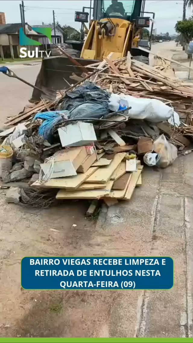 Nesta quarta-feira (9), servidores realizaram o recolhimento de galhos, restos de podas e entulhos nas ruas do bairro. …