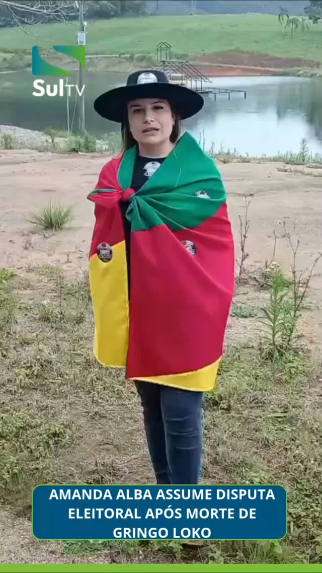 Amanda Alba, sobrinha de Gilmar Alba, conhecido como Gringo Loko, assumiu a disputa por uma vaga na Câmara dos Deputado…