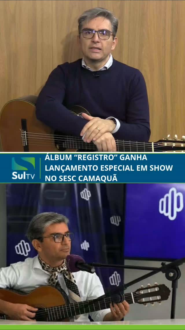 O músico e compositor Luciano Pires lança oficialmente o álbum “Registro” em um show beneficente, na próxima terça-feir…