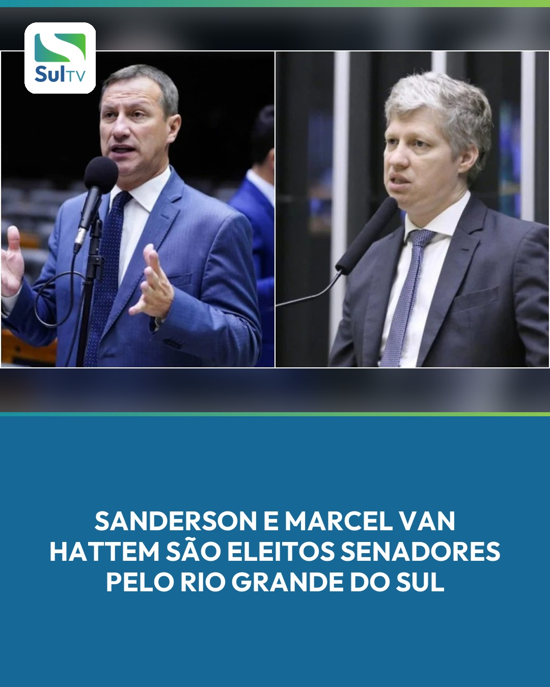 Dupla garantiu as duas vagas em disputa no pleito deste domingo, com apoio também na Zona Sul