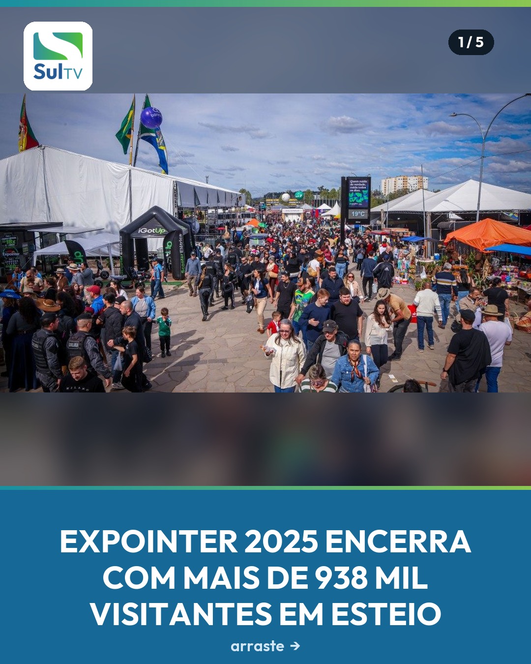 Feira agropecuária reuniu público recorde em nove dias e já tem data marcada para a edição de 2027