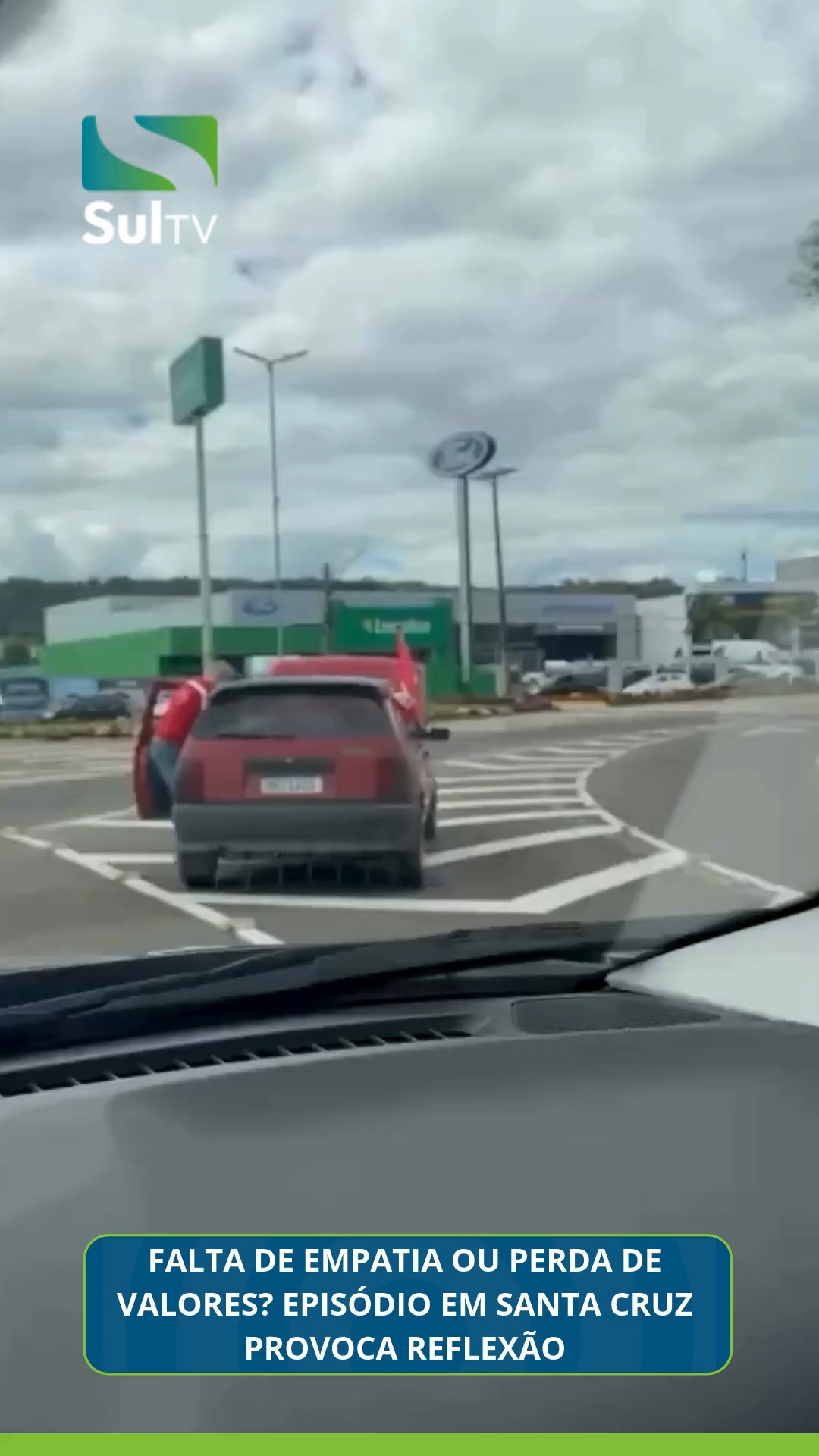 Um episódio ocorrido em Santa Cruz levanta uma reflexão sobre como reagimos diante da dificuldade do próximo.