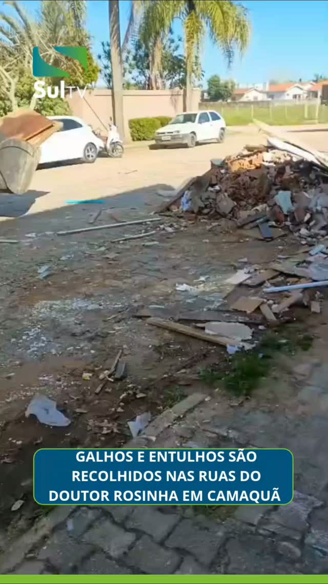 A equipe da Secretaria Municipal de Infraestrutura Urbana iniciou, na manhã desta quinta-feira, o recolhimento de galho…