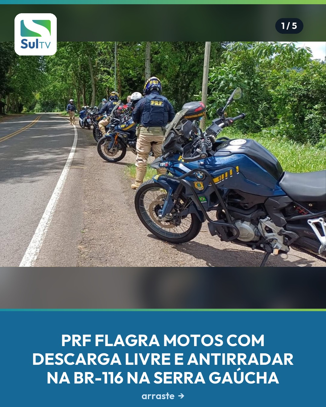 Operação de fim de semana fiscalizou 250 veículos e deteve 17 motociclistas por crime ambiental sonoro