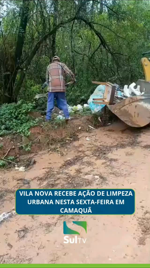 quipes realizam limpeza urbana no bairro Vila Nova. Na tarde desta sexta-feira (14), as equipes responsáveis pela limpe…