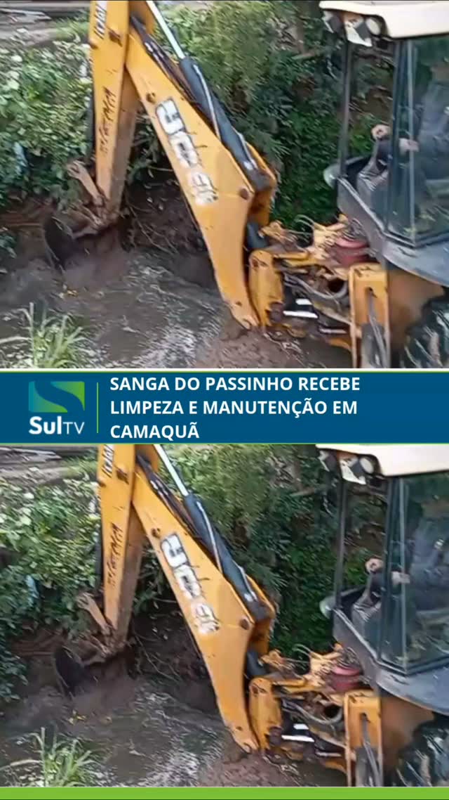 A Sanga do Passinho, em Camaquã, recebe nesta terça-feira (25) uma ação de limpeza e manutenção. A equipe de Infraestru…
