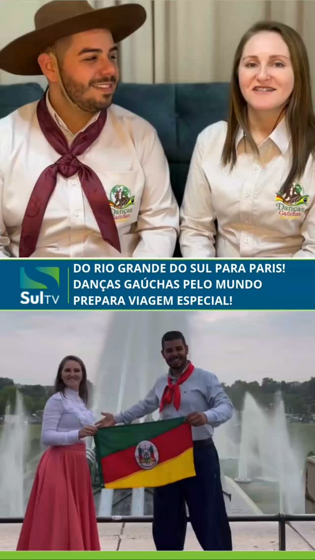 A cultura gaúcha está prestes a cruzar o oceano! O projeto Danças Gaúchas pelo Mundo prepara uma viagem à Europa para p…