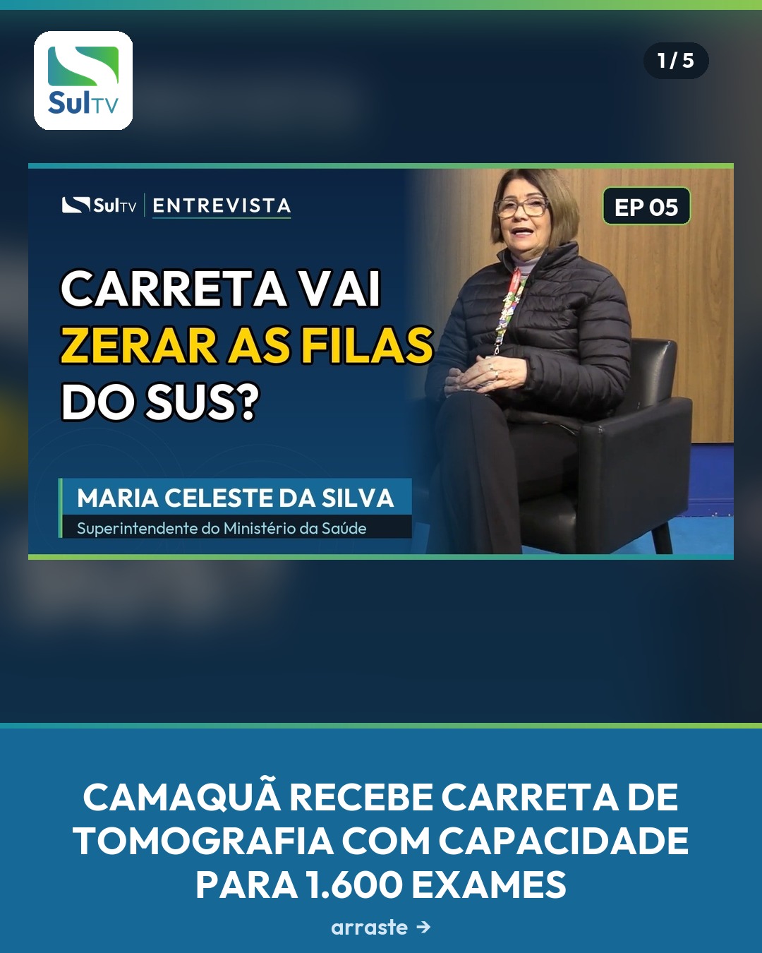 Unidade itinerante do programa Agora Tem Especialista amplia acesso a diagnósticos por imagem na Costa Doce
